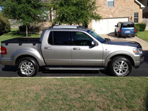 2008 ford explorer sport trac limited crew cab pickup 4-door turbo charged 4.6l