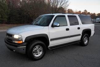 Chevrolet : 2002 suburban 2500 ls autoride 4x4 8.1l 39k orig miles sharp