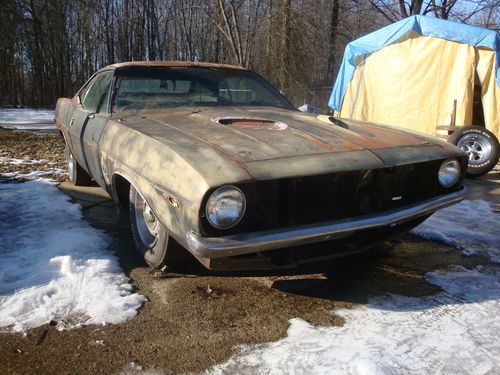1972 plymouth cuda barracuda  real bs23 car with clear title