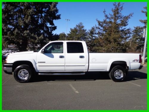 2006 chevy 2500hd lt 4x4 crew cab 8ft bed 6.0l auto one owner no reserve