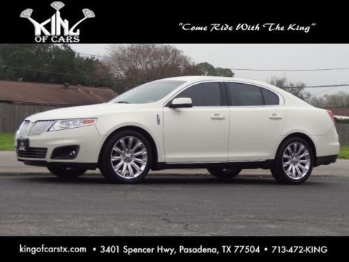 Fwd 2009 lincoln mks clean 1 owner carfax gps fully heated seats sync system