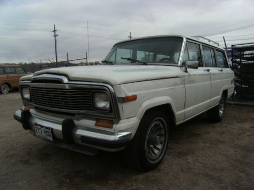 1982 jeep wagoneer limited 4x4