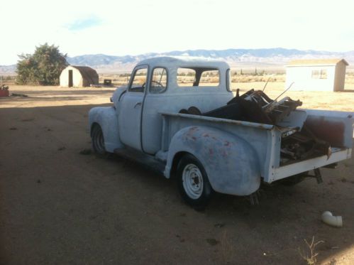 1951 chevy 5 window pick up truck