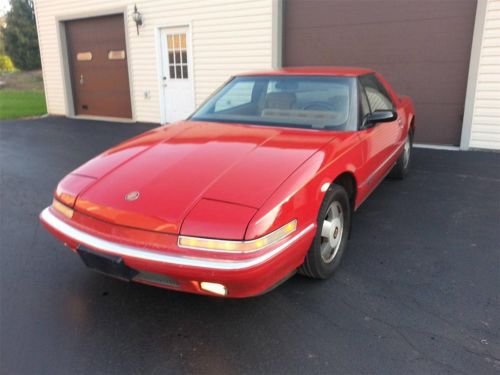1989 buick reatta red beauty