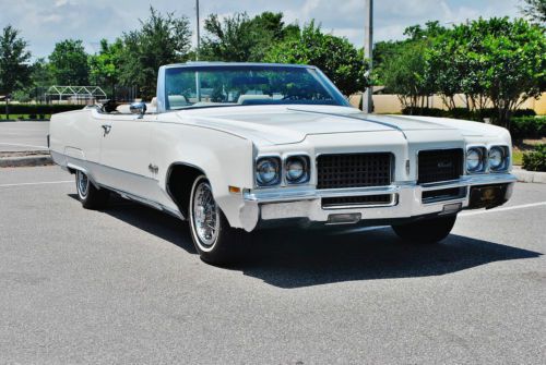 Stunning 1970 oldsmobile ninety eight convertible loaded laser straight must see
