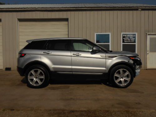 Range rover evoque, navigation, sunroof, heated leather, salvage repairable