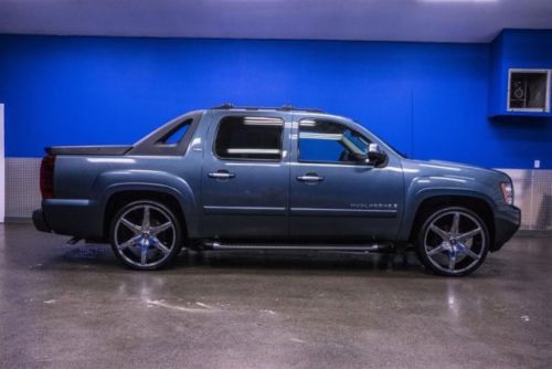 2008 chevy avalanche z71 lowered leather sunroof roof rack running boards