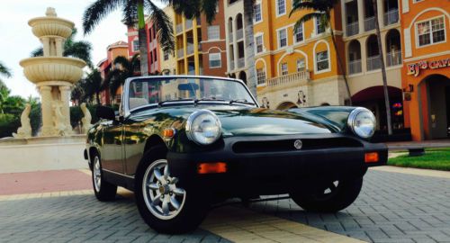 1979 mg midget 1500 convertible classic excellent running condition