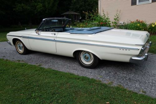 1964 plymouth fury convertible 318 v8 automatic