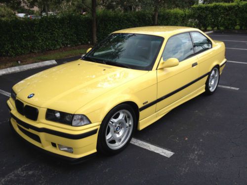 1997 bmw m3 dakar yellow