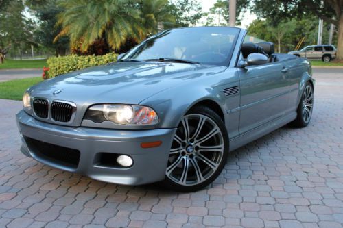 2004 bmw m3 base convertible 2-door 3.2l perfect carfax, immaculate &amp; no reserve