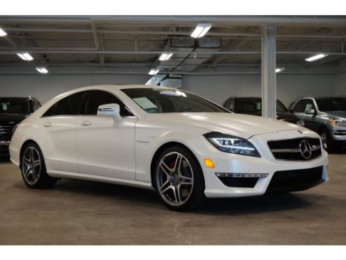 Cls63 amg certified coupe performance package matte white rare low miles export