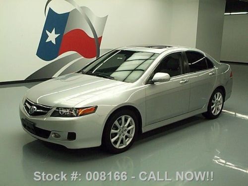 2007 acura tsx automatic heated leather sunroof xenons texas direct auto