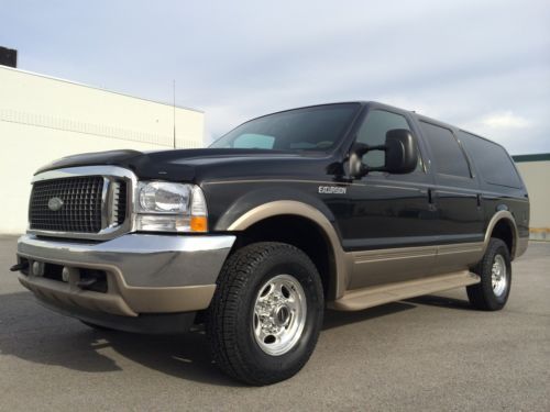 Clean 2001 ford excursion limited 4x4 7.3 powerstroke turbo diesel