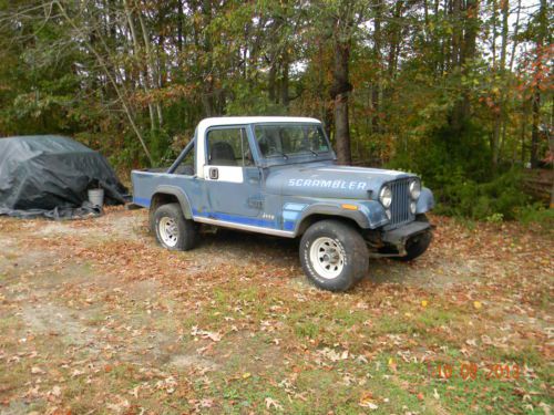 1983 jeep cj-8 scrambler very cool project check it out!!