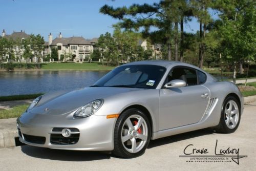 Porsche cayman s loaded leather 6 speed 3 in stock. crave luxury auto