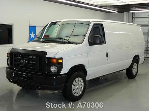 2011 ford e-150 4.6l v8 automatic cargo van only 14k mi texas direct auto
