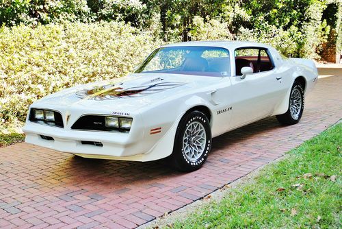 Just 19,861 miles on this pristine 1977 pontiac trans am 6.6 loaded documented