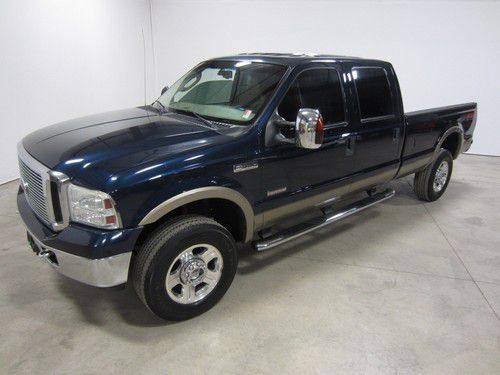 06 ford f350 turbo diesel lariat crew cab 4x4 long bed automatic 80pics