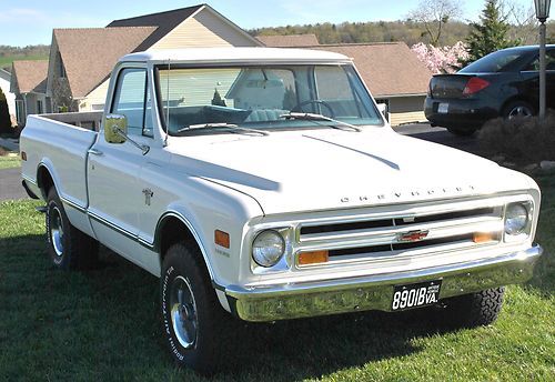 1968 chevy short bed k-10 truck  4wd ultra rare!!
