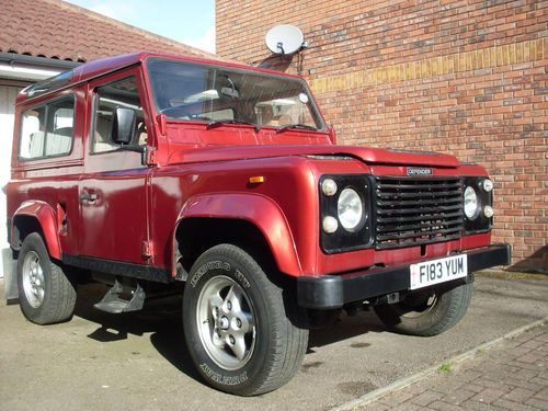 1988 land rover defender county 90 diesel (shipping included )