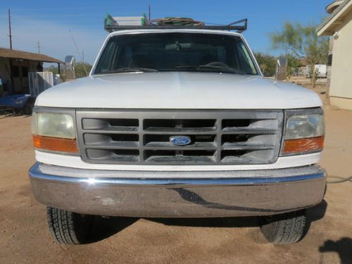 1993 ford f superduty drw utility bed