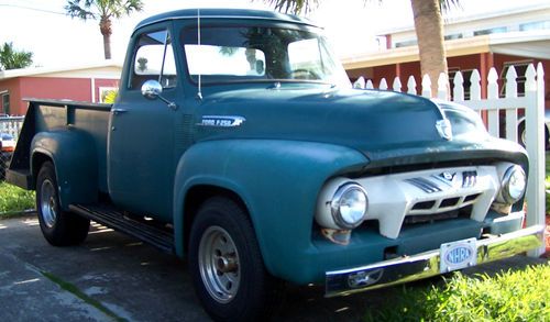1954 ford f-100 f-250 updated with 5.0 / aod automatic overdrive / ice cold ac