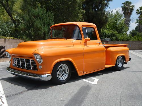 1956 chevrolet custom show pick up restored 7200 miles