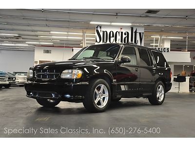 This 1998 ford explorer saleen xp8  supercharged one of 56