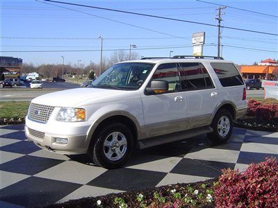 Must see 2006 ford expedition suv eddie bauer leather 3rd seats dvd sunroof auto