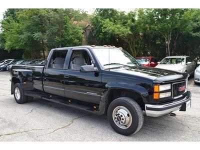 4x4 4wd dually crew cab 1-owner low miles low price 7.4l v8 tow power windows