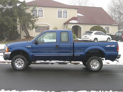 1999 ford f250 xlt 4x4 super duty extended cab must sell no reserve!!!