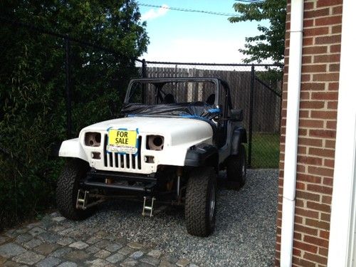 1990 jeep wrangler project - make an offer!
