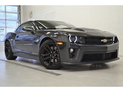 13 chevrolet camaro zl1 900 miles camera moonroof manual leather mint supercharg