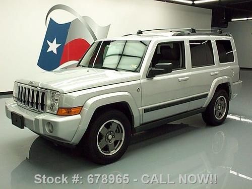 2007 jeep commander sport 4x4 htd leather sunroof 64k texas direct auto