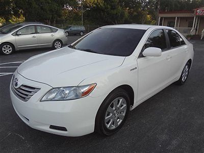 2007 camry hybrid~1 florida owner rust free~40 mpg~warranty~no-reserve