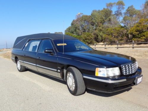 1997 cadillac eagle hearse - low reserve