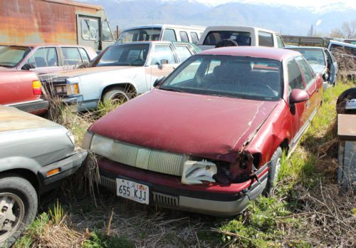 1987 mercury sable with minor damage. complete or parts