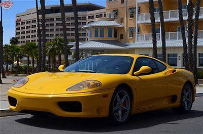 360 modena, fly yellow, 24k miles, serviced, books, records, 2 keys, immaculate.