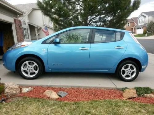 No reserve nissan leaf sl quick charge nav bluetooth new tires rear view cam