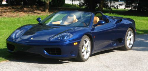 2001 360 spider, fully serviced, 6 speed manual