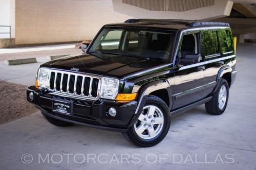 2008 jeep commander tow package 3rd row seat cloth seats