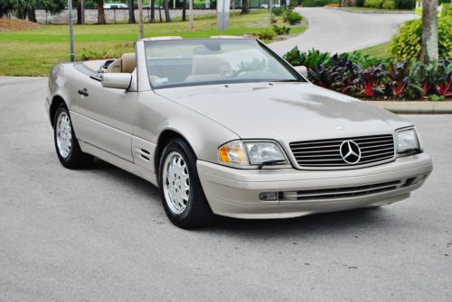 Pristine 1 lady owned 1997 mercedes sl320 convertible none finer best there is