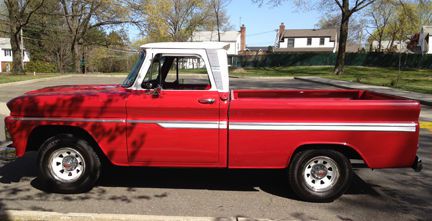 1966 chevy  c-10 shortbed pickup truck