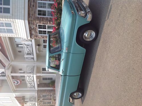 1965 chevy pick up. all original and in great shape. beautiful original blue, v8