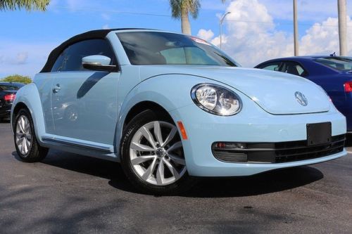 13 beetle convertible, hard to find denim blue, cpo, we finance! free shipping!