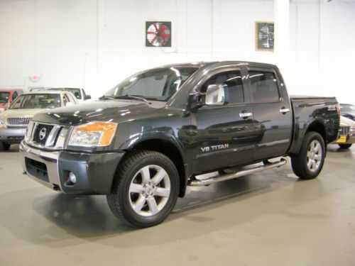 2008.5 titan le 4x4 crew cab carfax certified great condition florida