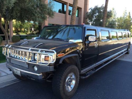 2003 h2 hummer limo limousine 22 pax 200&#034; lowered price for fast sale!