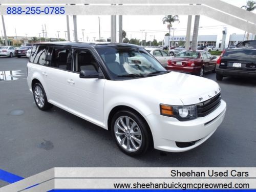2012 ford flex limited fla driven 1 owner 6 pass nav 4 pane roof! automatic 4-do