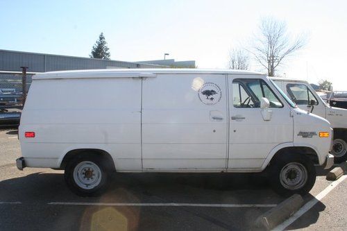 1989 chevy g30 cargo / utitily van running condition automatic